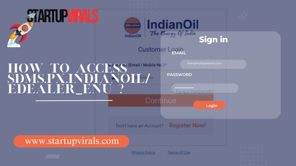 Access Sdms.px.indianoiledealer_enu